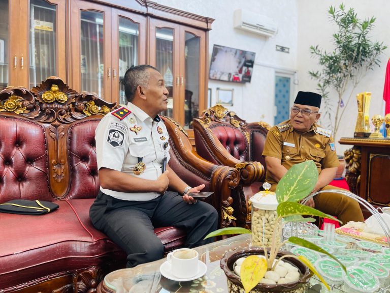Perkuat Sinergi Program Ketahanan Pangan, Lapas Terbuka Pasaman Koordinasi dengan Bupati Pasaman Barat