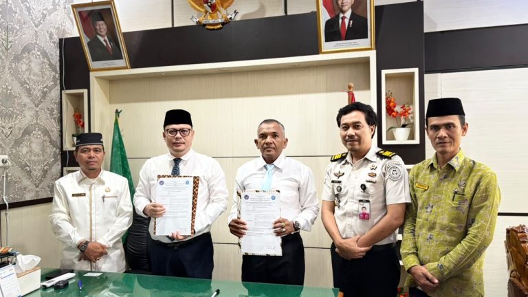 Lapas Terbuka Pasaman Jalin Kerja Sama dengan Kementerian Agama Kabupaten Agam Melalui Penandatanganan PKS