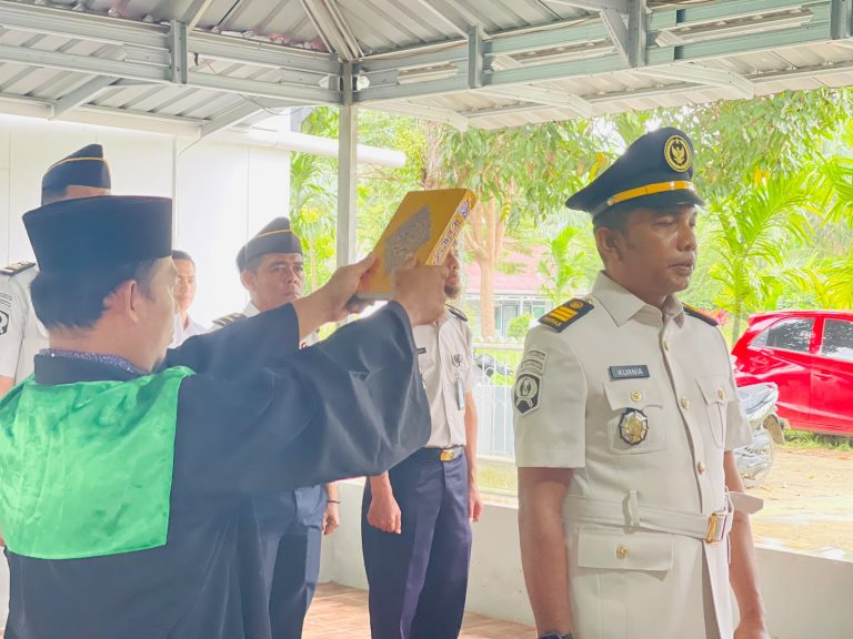 Perkuat Tata Kelola Organisasi, Lapas Terbuka Pasaman Lantik Pejabat Manajerial Eselon V